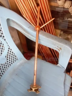 Copper Earth Thunder Arrestor Roof Top