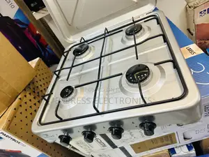 Grey Color Gas Cooker 4burner Yucel