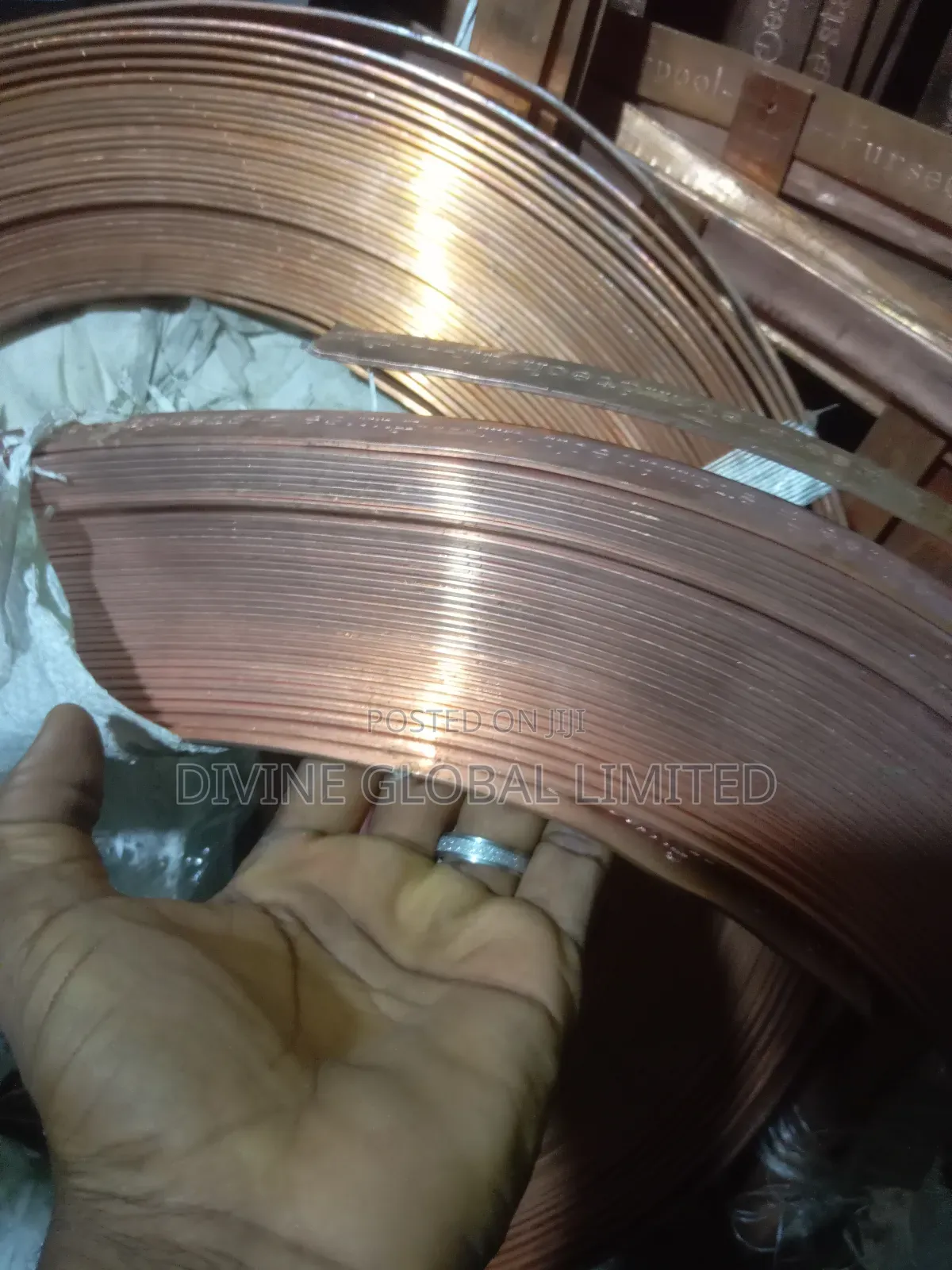 Copper Tape Earthing Arrestor 50 Meters