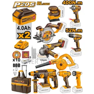 9pcs Cordless Industrial Combo Kit 20v CKLI2098