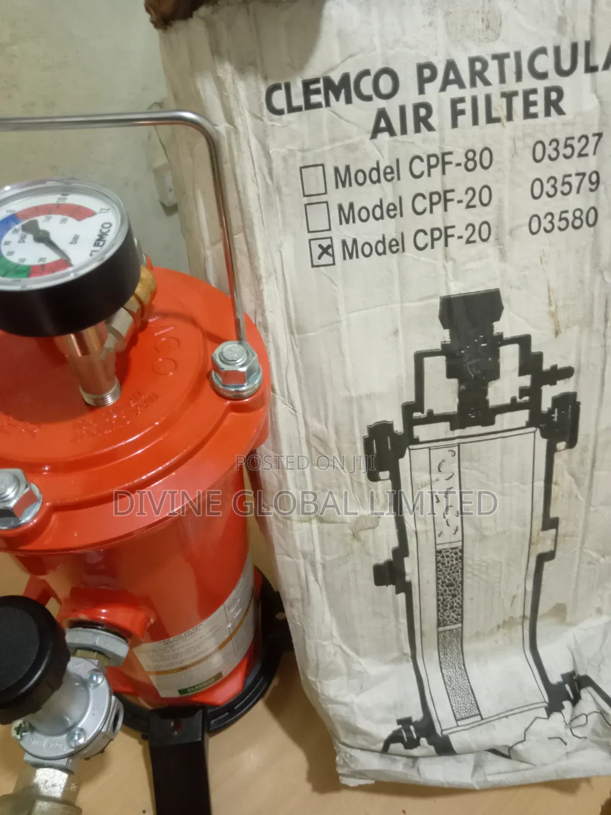 Clemco Particulate Air Filter Blasting CPF-20