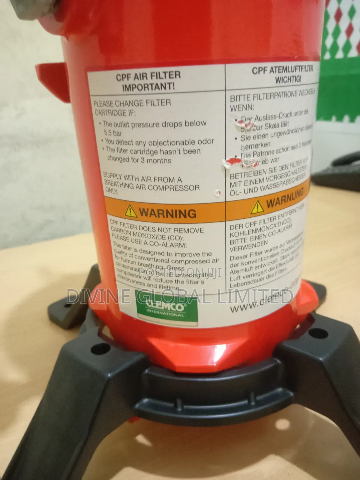 Clemco Particulate Air Filter Blasting CPF-20