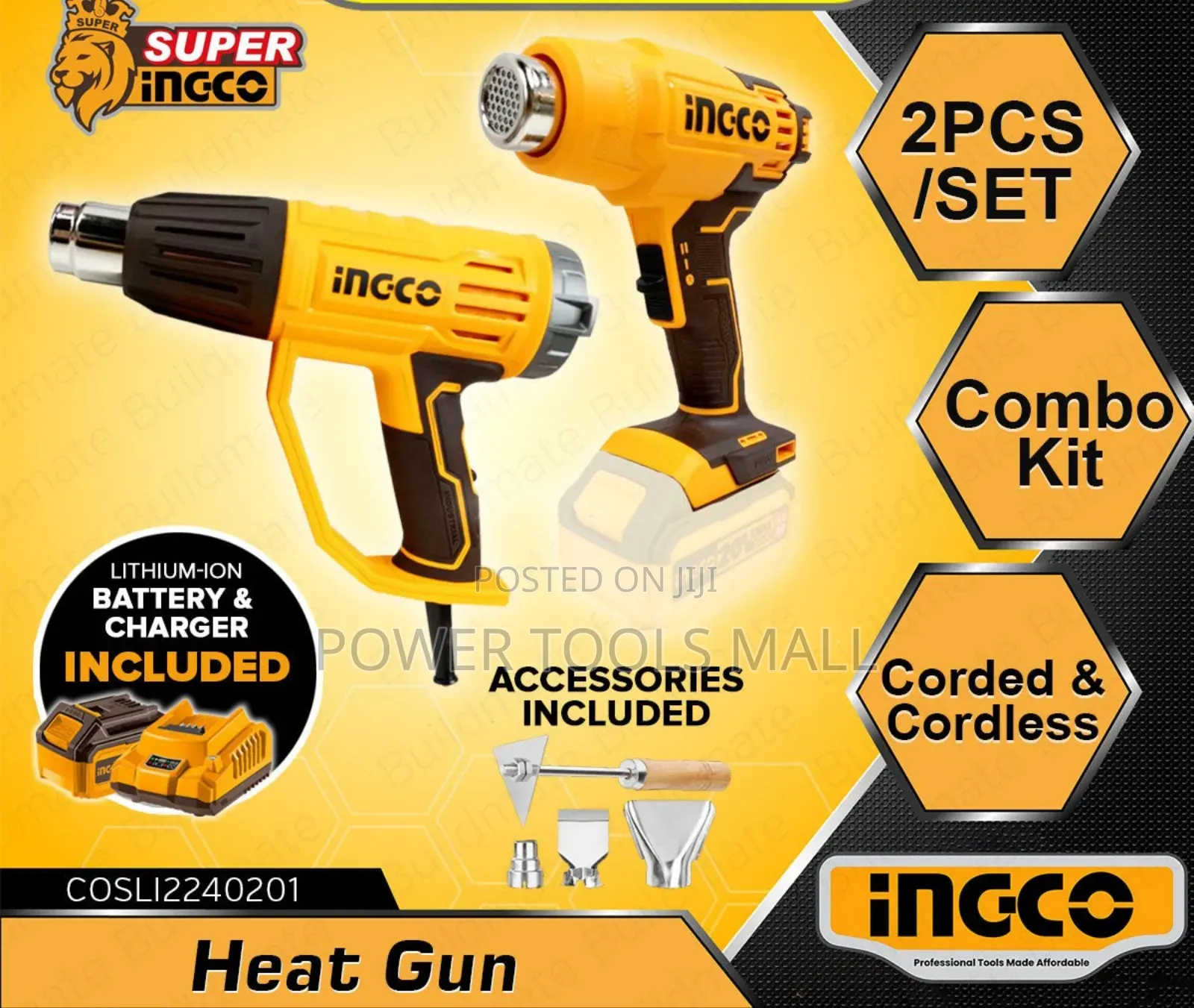 Heat Gun Combo Kit COSLI240201