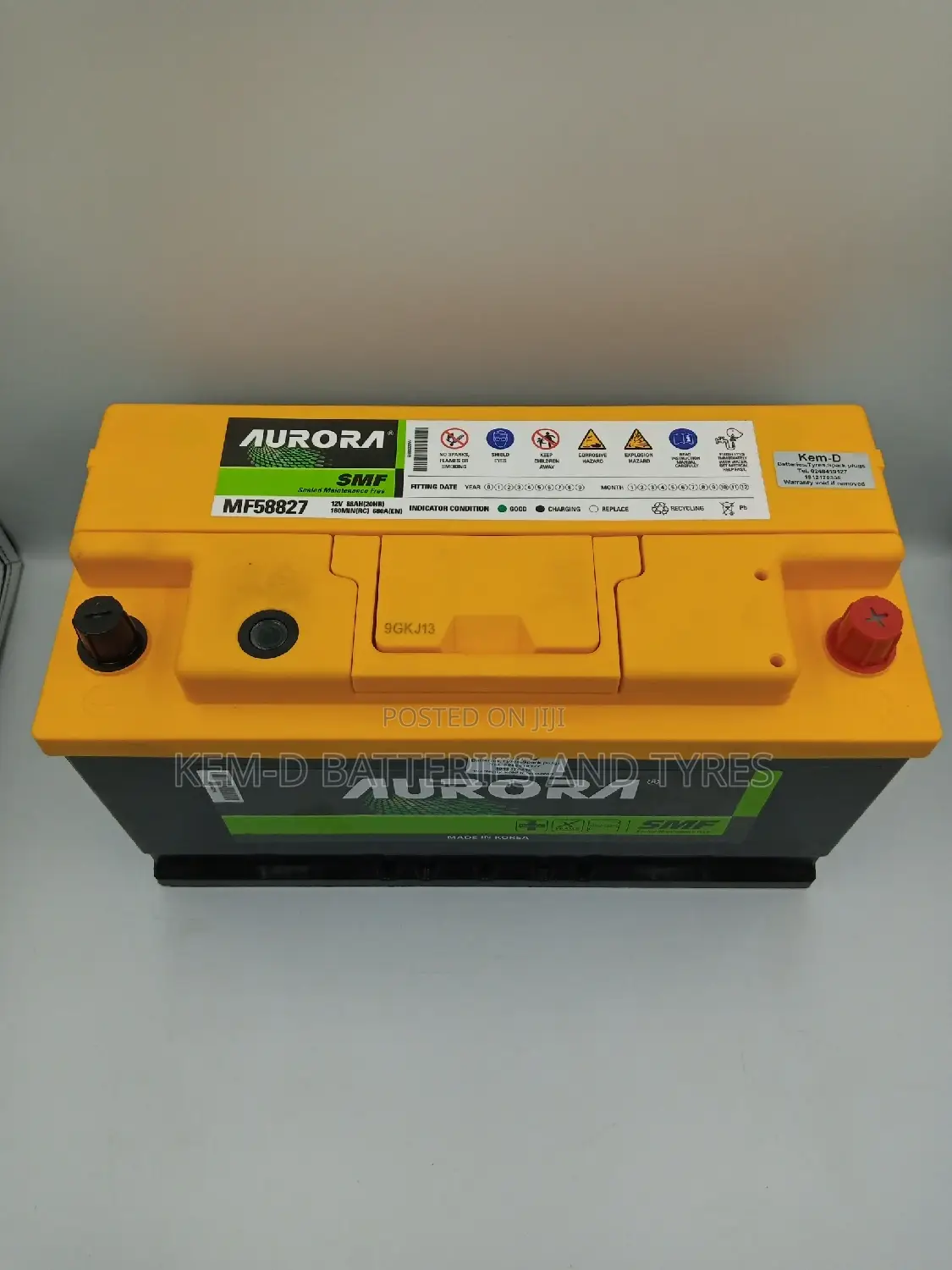 17 Plates Aurora Car Battery for Benz BMW
