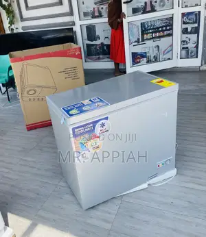 Shop Unique Nasco 198L Electric Freezer(Nas-250fl)Silver