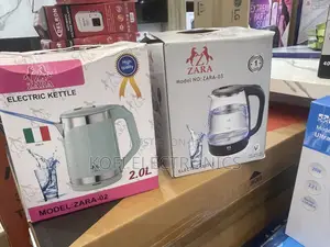 Newly Arrived Zara Kettle 2.0ltrs (Plastic Glass)