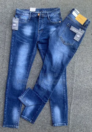 Blue Jeans Trousers for Men Available