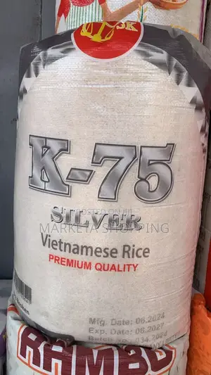 K 75 Silver Vietnamese Rice 45kg