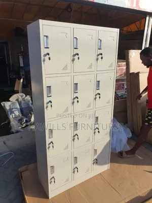 12 -doors School Storage Cabinet With Keys
