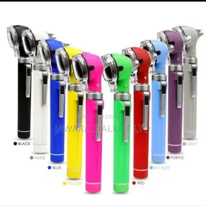 Mini Fiber Optic Mini Otoscope Set 10 Colors