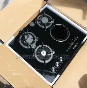 Genuine Kenwood 1 Electric 3 Gas Glass Black Cooker 