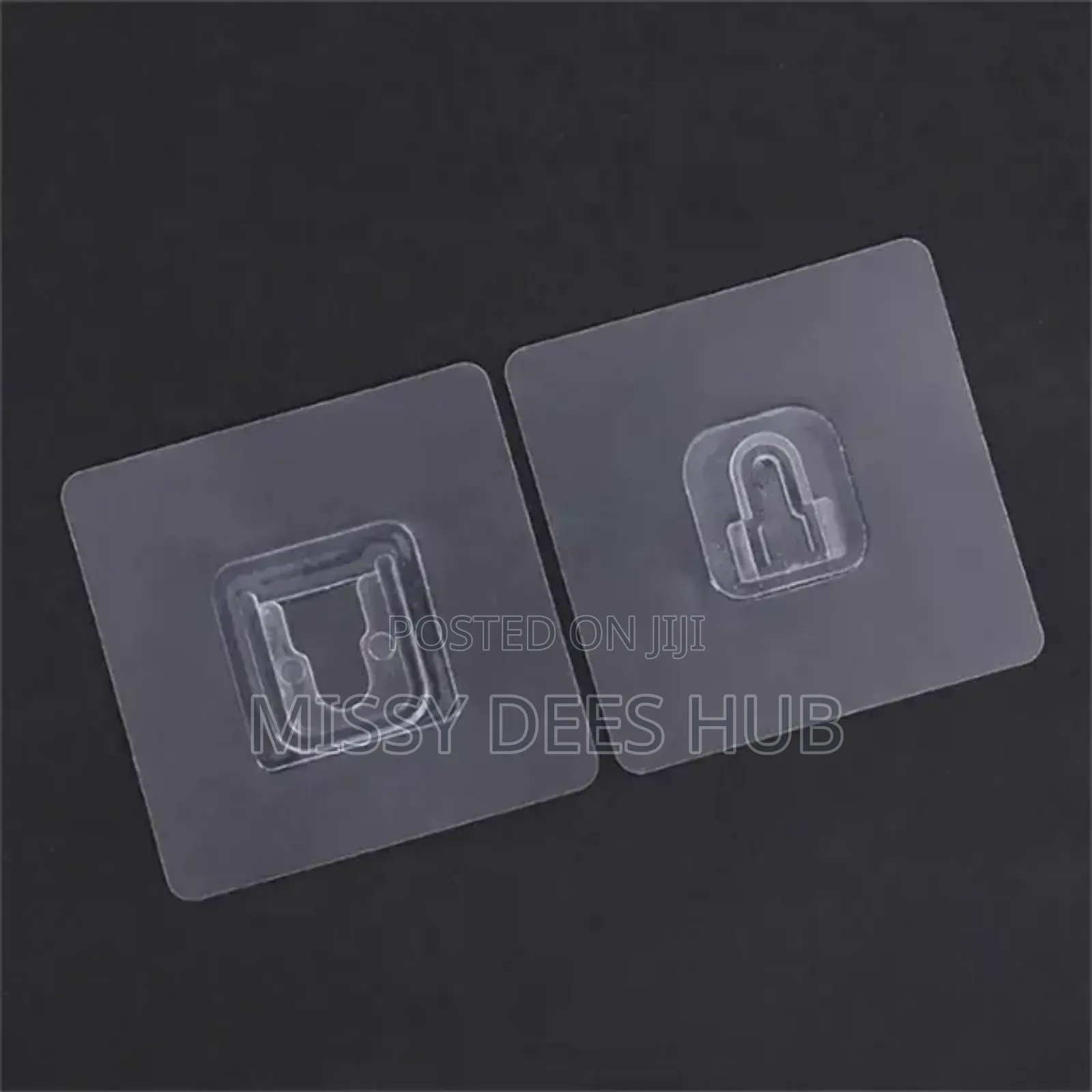 Multifunctional Double-Sided Adhesive Wall Hooks - 10pcs