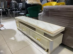 Executive Tv Stand With 3 Drawers