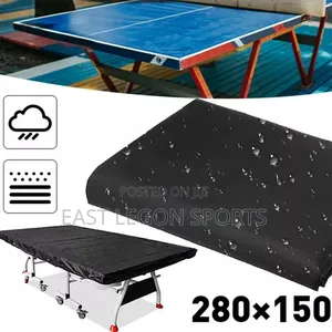 Table Tennis Table Cover Tarpaulin Water Sun Proof Foldable