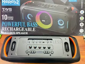 Powerful Bass Rechargeable Party Box Speaker .