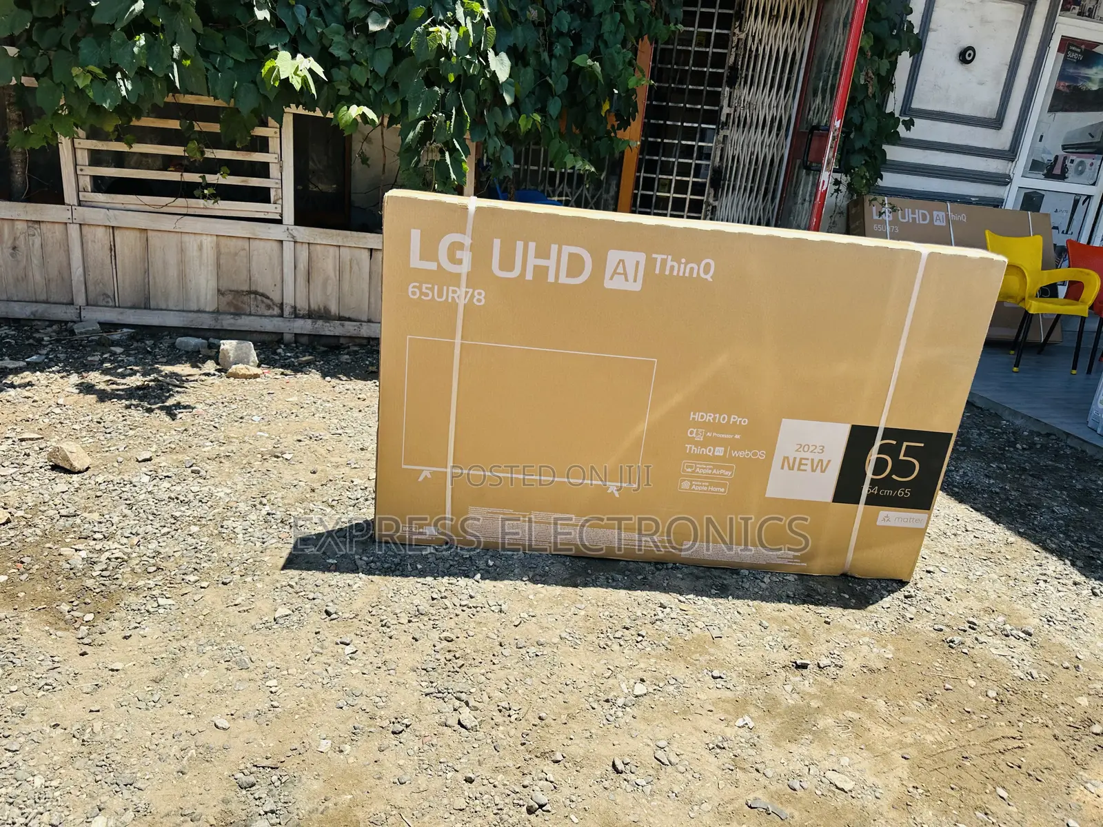 Vibrate Color UHD Smart Lg 65”UR73 Television