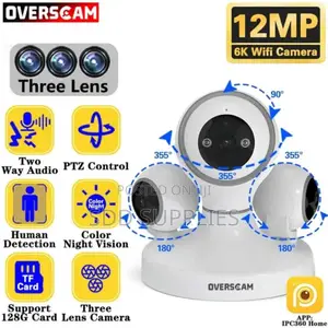 3 Lenses Smart Wifi Security Cameras 12mp Wholesale