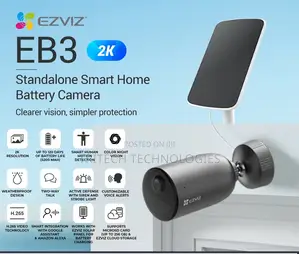 Ezviz Eb3 Standalone Smart Home Battery Camera Outdoor
