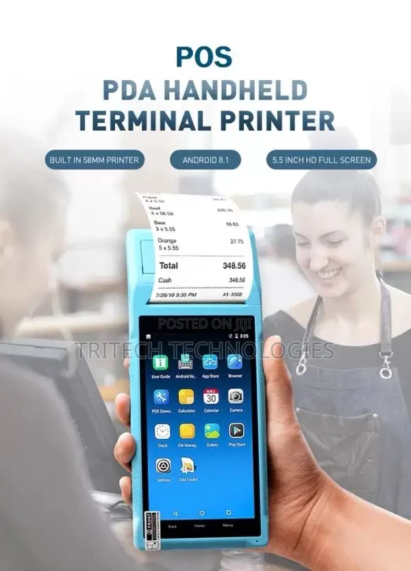 Android Handheld Pos Terminal (Machine)