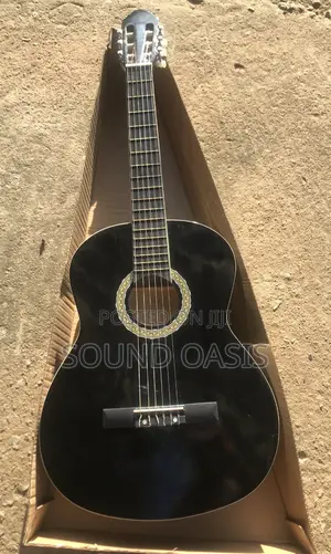 Black Acoustic Guitar