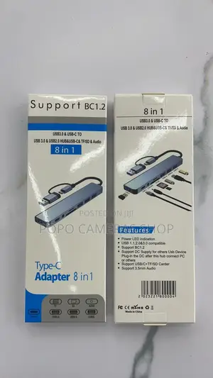 8n1 USB/Type C Multi Hub