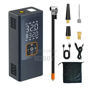 Wireless Digital Portable Compressor 6000 MAH Inflator 12v