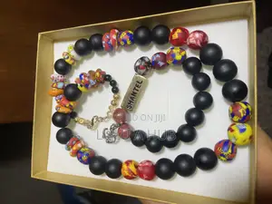 African Bracelet and Necklace Set