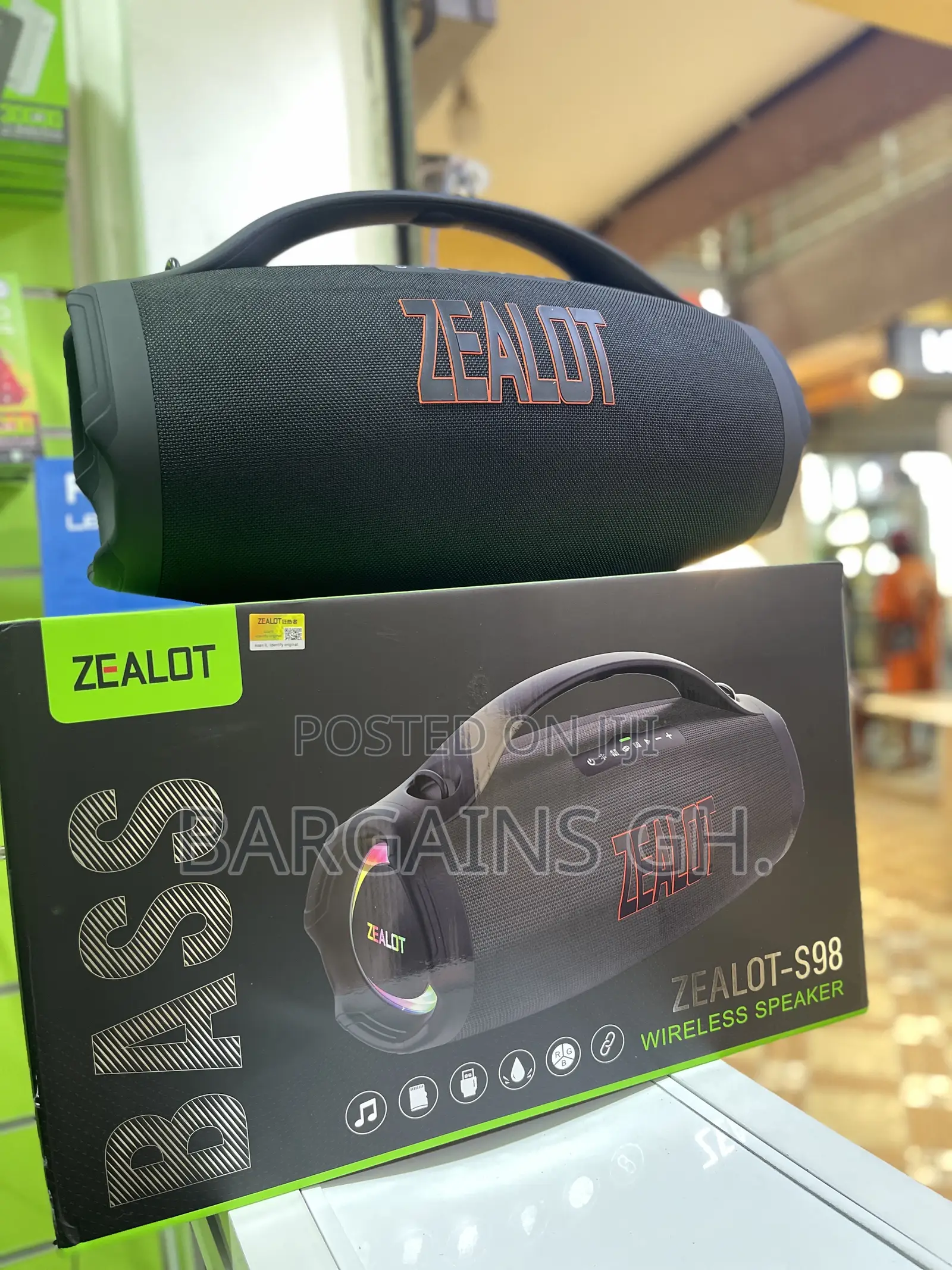 Zealot S98 Super Bass Party Boombox