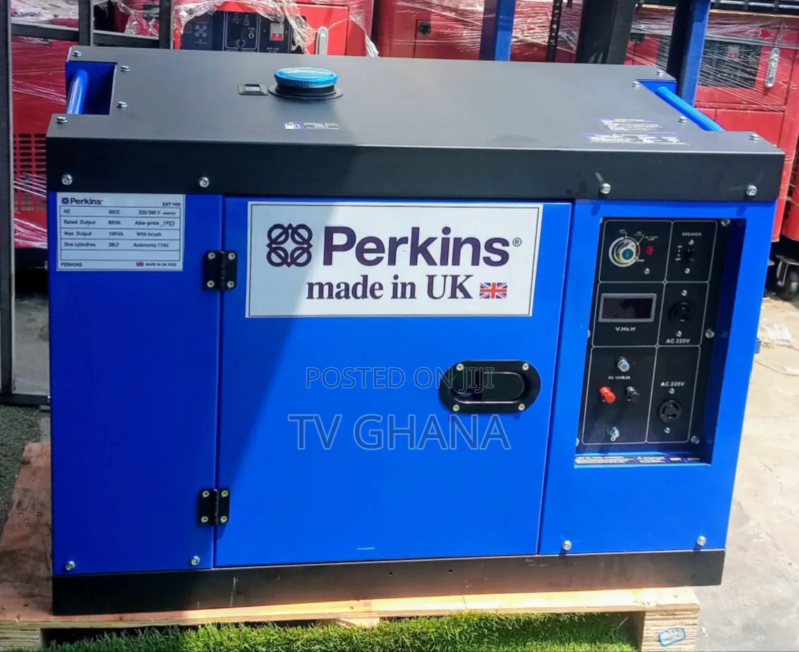 Quality Perkins Generator 15kva 16500W Silent Key Generator