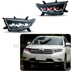 Highlander 2012,2013 Headlight Led Pair