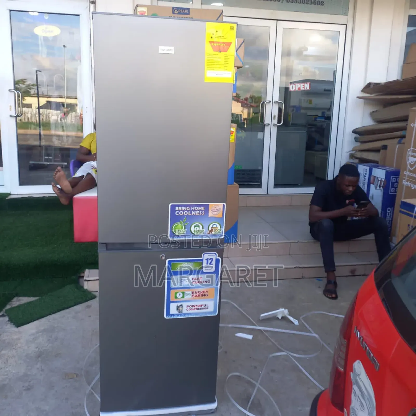 Check Out Nasco 258 Littres Double Door Fridge