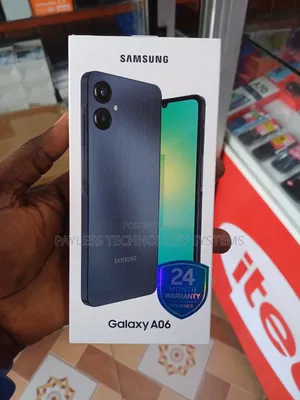 New Samsung Galaxy A06 128 GB Black