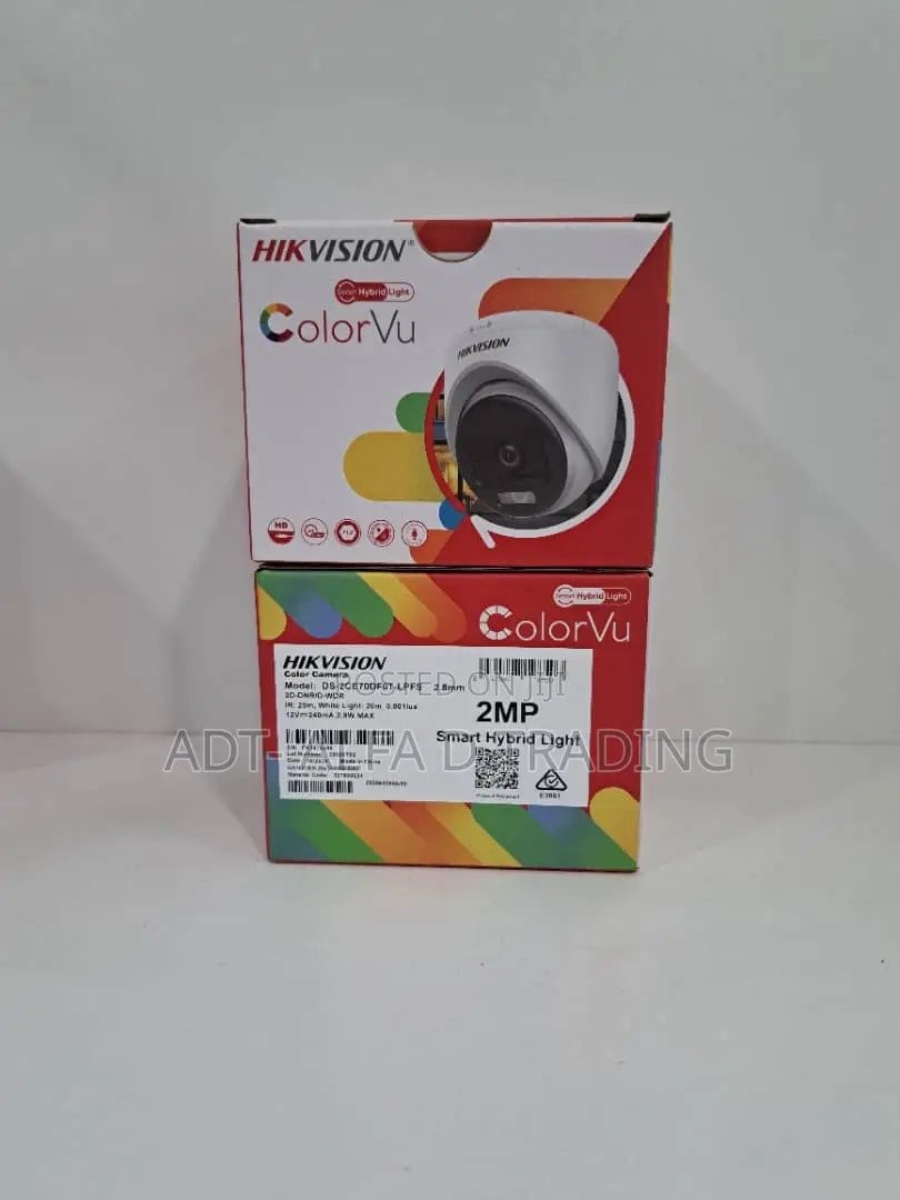 Hikvision 2mp Colorvu Smart Light Turret Camera