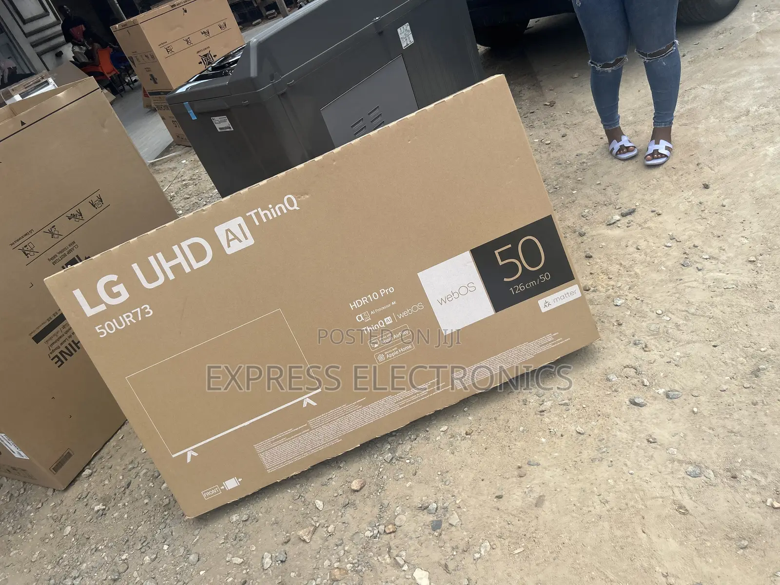 Lovely New Slim UHD Smart Lg 50”UR73