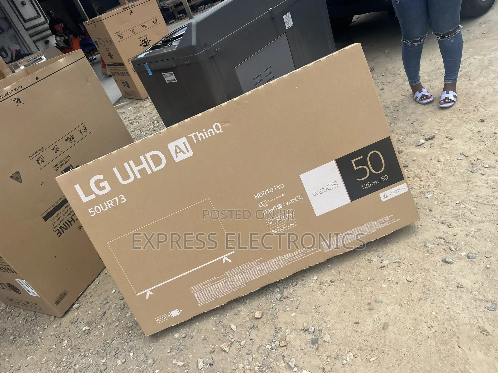 Lovely New Slim UHD Smart Lg 50”UR73