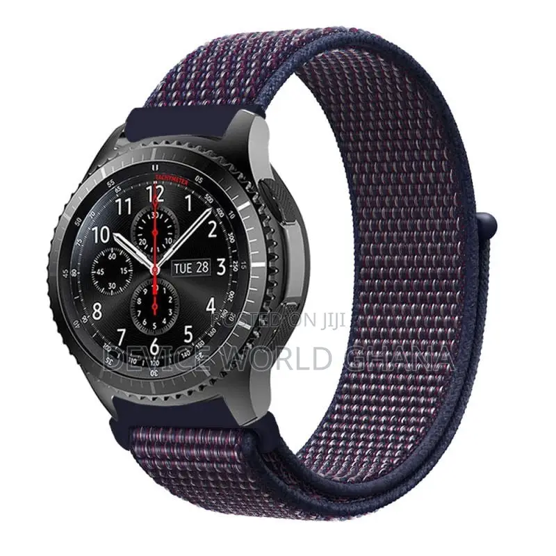 Nylon Crested Strap for Samsung Watch Huawei Oriamo Etc