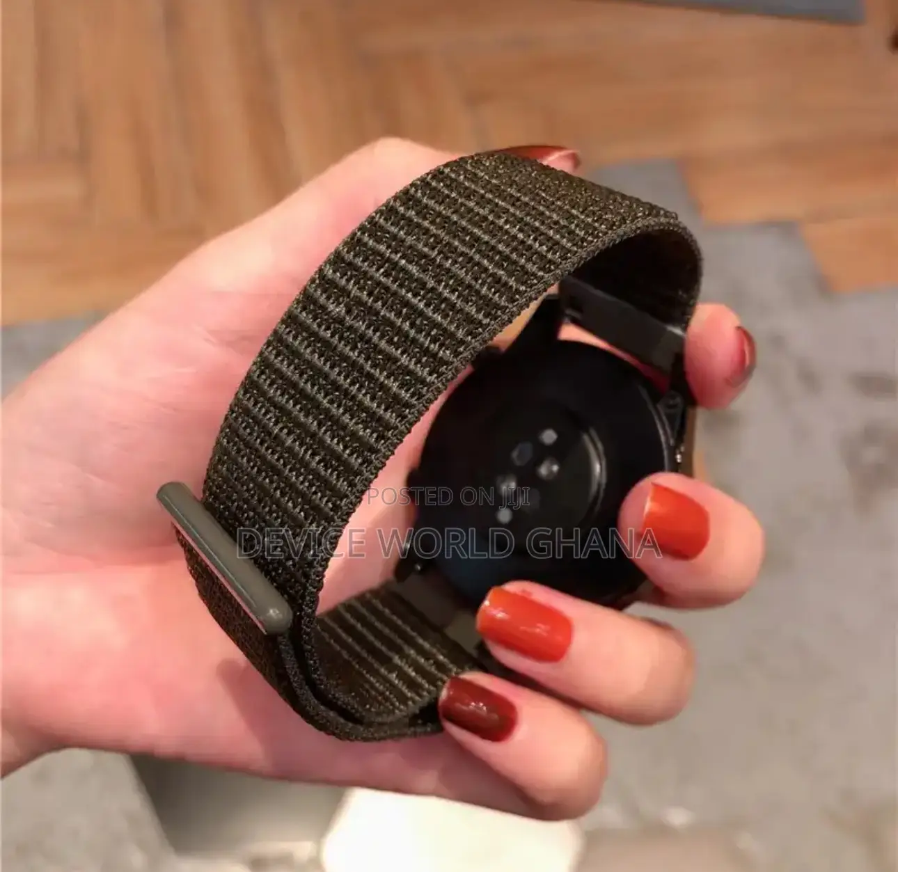 Nylon Crested Strap for Samsung Watch Huawei Oriamo Etc