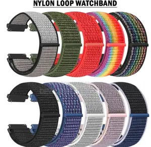 Nylon Crested Strap for Samsung Watch Huawei Oriamo Etc