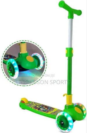 Scooter Light Led Kids Bike 3 Wheeler Under 8 Years
