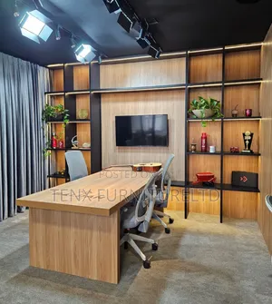 Office Set Up (Desk and Cabinet)