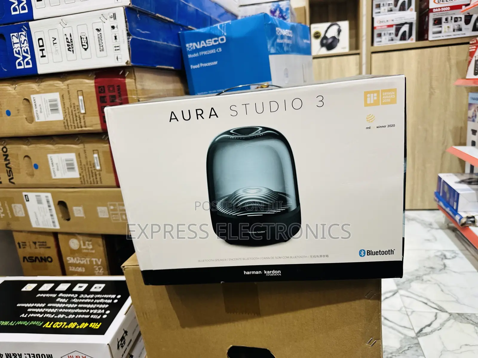 Unbelievable Sound Quality Aura Studio 3 Bluetooth Speaker