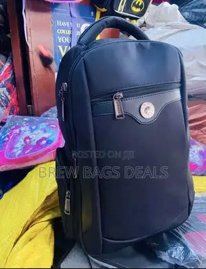 Original PL Power Black Backpack Highly Durable Brand Bag