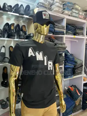 Amire Design Round Neck T Shirts Top for Men