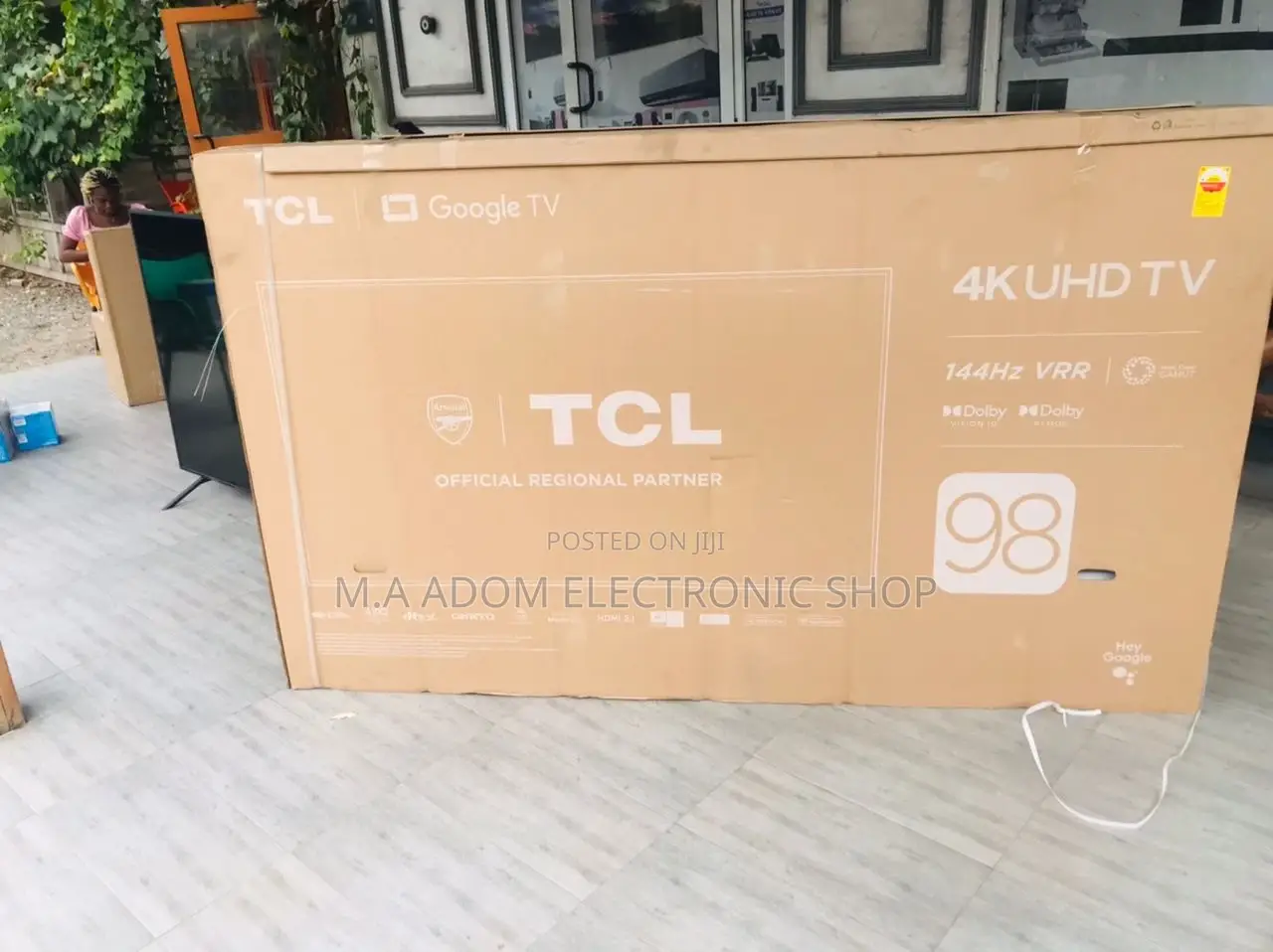 Stunning Visuals With TCL Uhd 98” Inch TV