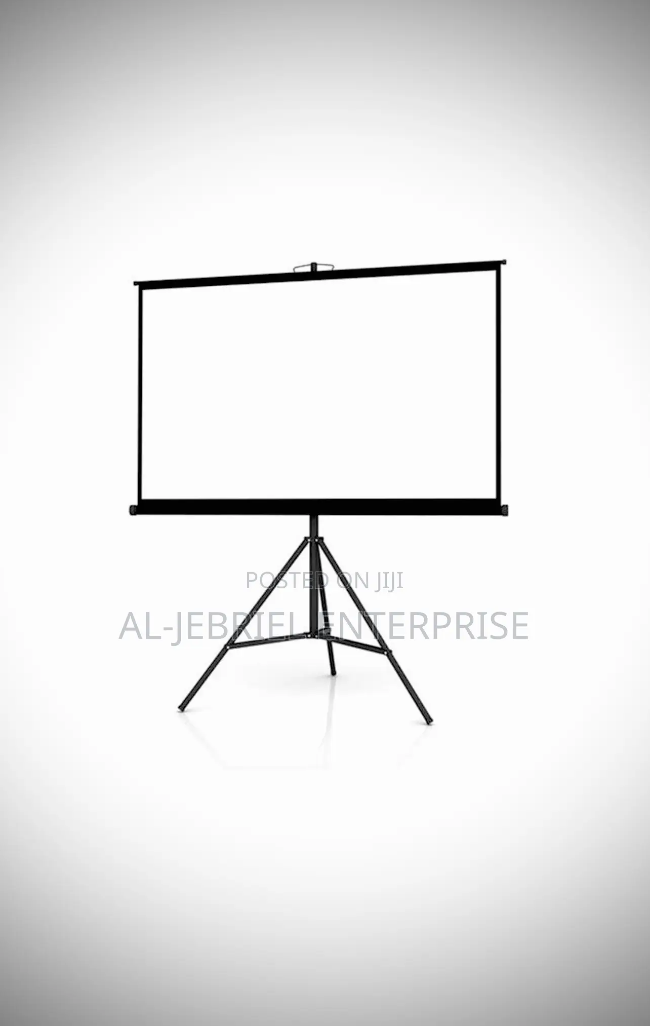 Wide Tripod Projector Screen 250cm