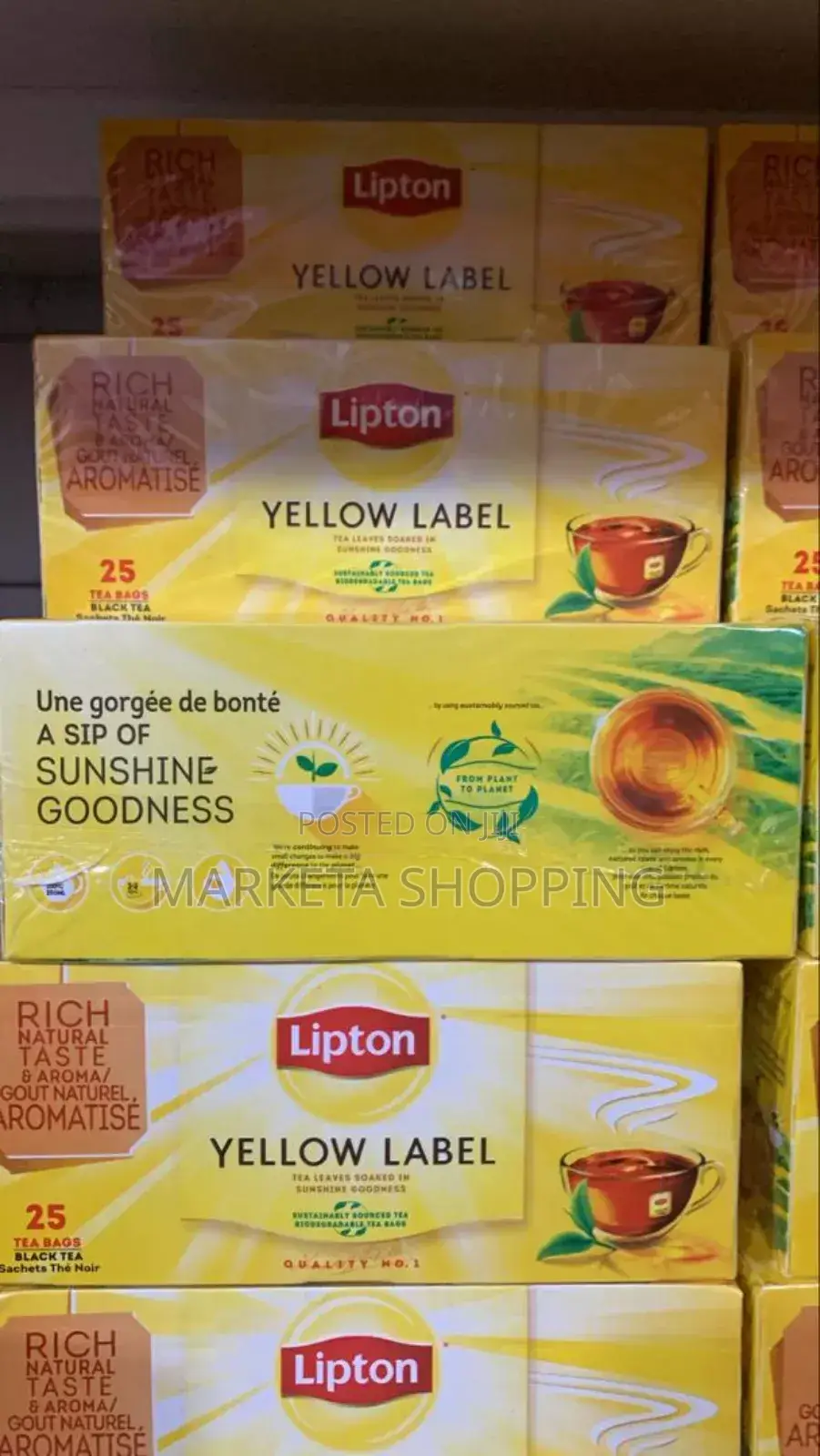 Lipton Yellow Label Teabags (50g)