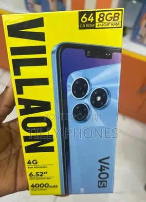 New Villaon V40s 64 GB Black