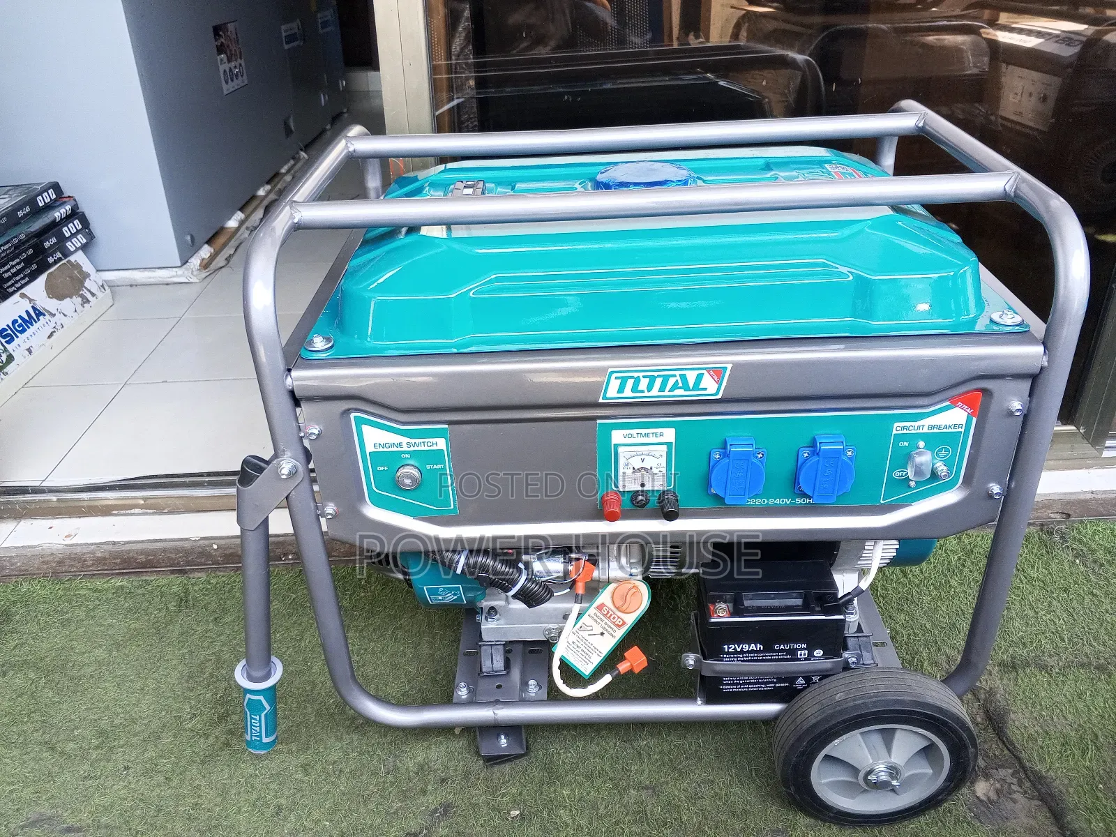 Total Generator 10kw 13000W Keystart Silent Petrol Generator
