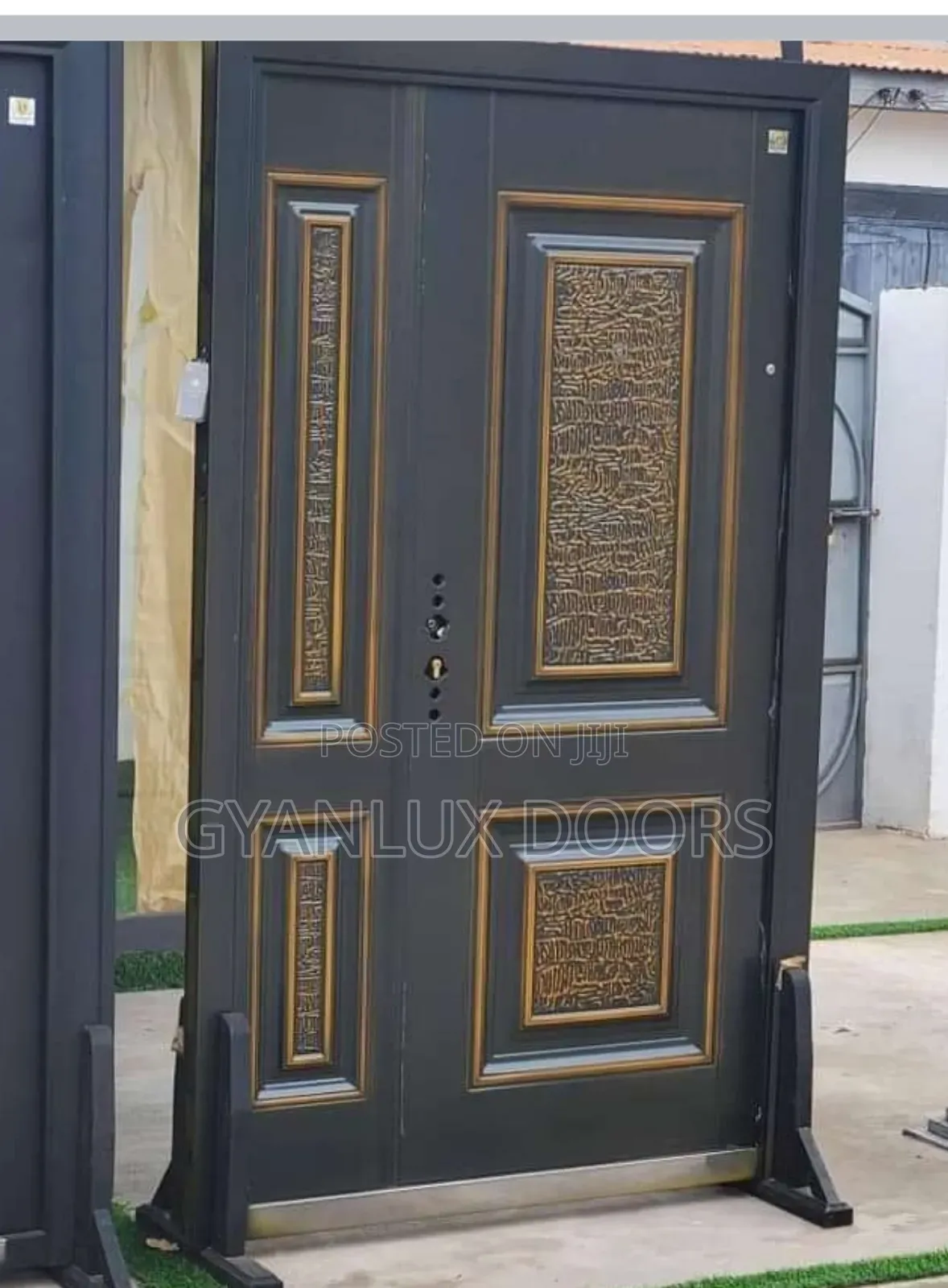 One and Half Anti-Rust Security Door