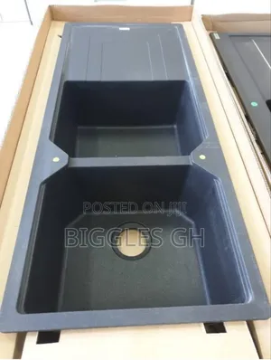 Marble/ Fiber/ Ceramic Double Sink